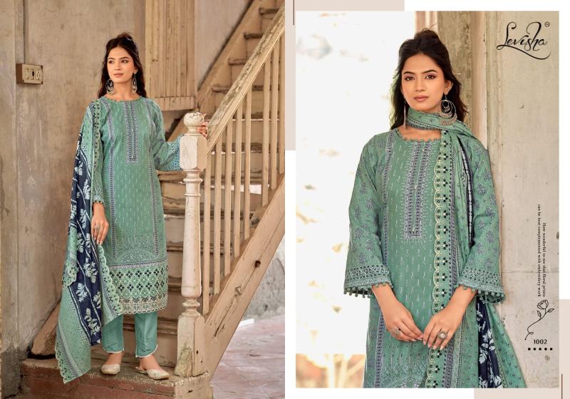 Levisha zubia pakistani style wholesale dress materials online